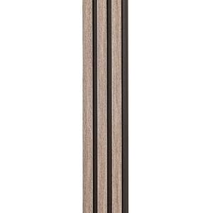 Рейка декоративна PS 2900х115х12мм Сіро-коричневий SW-00001744