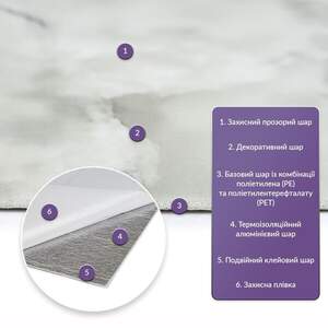 Самоклеюча стінова PET плитка 600х300х2мм SW-00002318